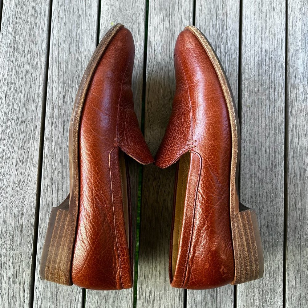 Madewell Brown Leather Loafers - Picture 7 of 10